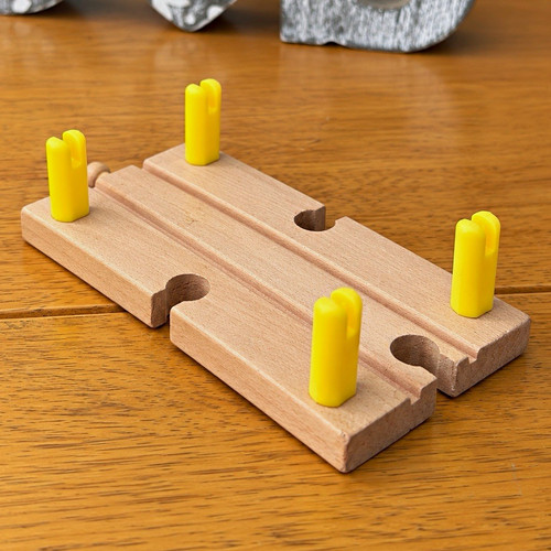 Brio wooden train track - train,