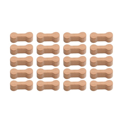 20x wooden train track - wooden,