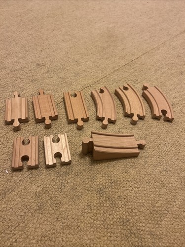Wooden train track - wooden,
