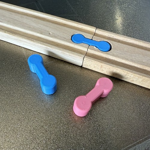 Wooden toy train track - wooden,