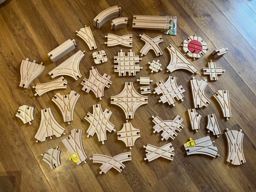 New wooden train - wooden, &