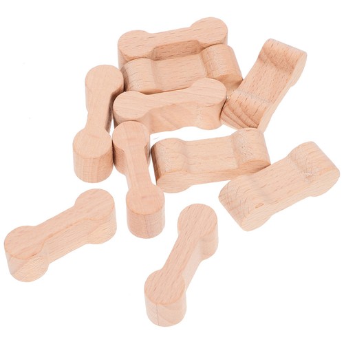 Wooden train track connector - wooden,