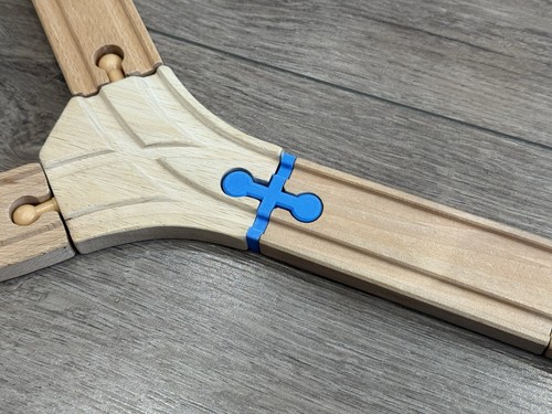 Wooden toy train track - toy,