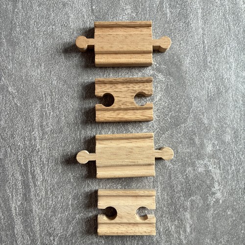 Wooden train track - train,