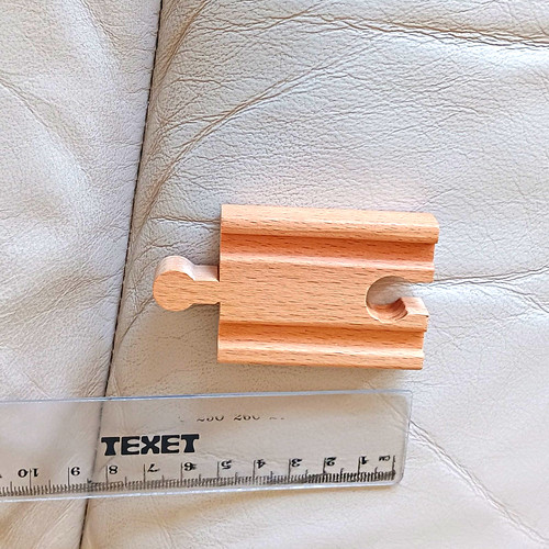 Wooden toy train track - wooden,