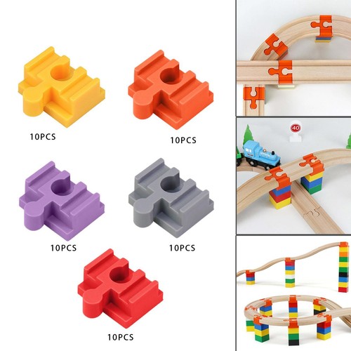 10x wood train track - wood,
