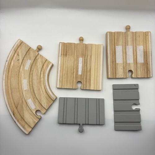 Wooden train track road bundle - wooden,